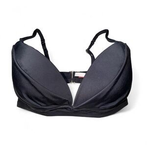 Victoria Secret The Angel Bikini Top Womens Black Push-up Bikini Top 34DDD